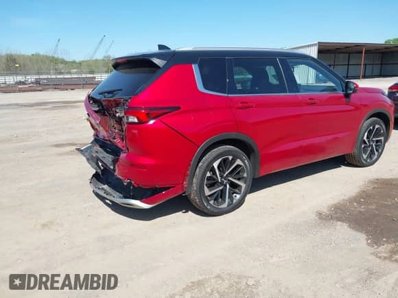 2023 Mitsubishi Outlander SEL with VIN JA4J4VA89PZ044086, listed as a IAAI auction lot 41999092 with 39,617 mi miles and . Bid and sale history available at DreamBid. Image 4.
