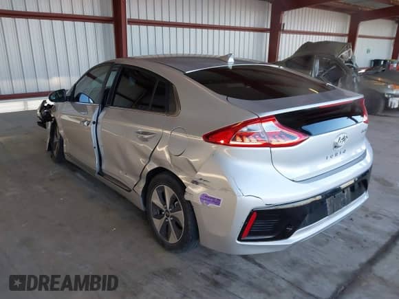 2019 Hyundai Ioniq Limited with VIN KMHC05LH1KU045631, listed as a IAAI auction lot 41900795 with 51,385 mi miles and . Bid and sale history available at DreamBid. Image 3.