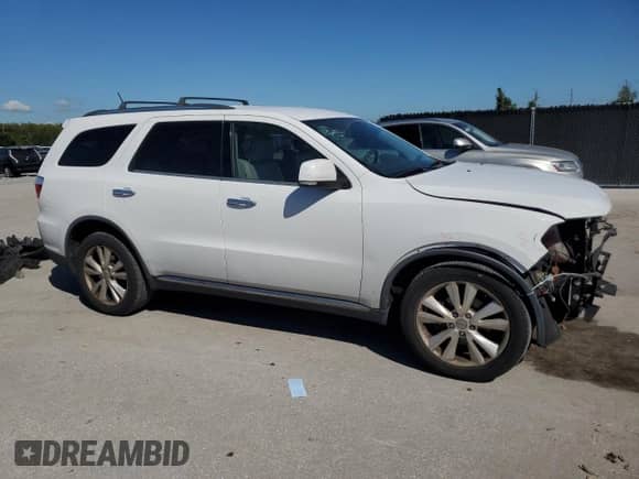 2013 Dodge Durango Crew z VIN 1C4RDHDG0DC667186, wystawiony jako Copart lot #81222355 z przebiegiem 173 728 mil mil oraz Szkoda całkowita • Salvage title. Historia ofert i sprzedaży dostępna na DreamBid. Obrazek 4.