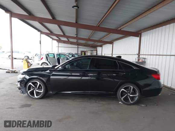 2018 Honda Accord Sport with VIN 1HGCV2F30JA002078, listed as a IAAI auction lot 43443152 with 163,282 mi miles and . Bid and sale history available at DreamBid. Image 15.