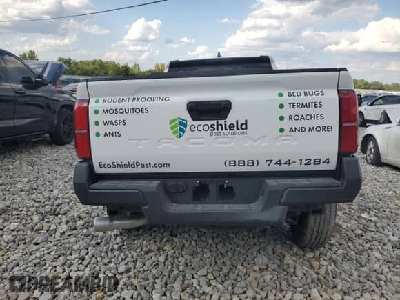 2025 Toyota Tacoma SR with VIN 3TYJDAHN2ST029891, listed as a Copart auction lot 69921095 with Not provided miles and Non repairable. Bid and sale history available at DreamBid. Image 6.
