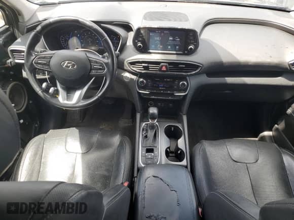 2019 Hyundai Santa Fe Limited z VIN 5NMS53AA2KH133896, wystawiony jako Copart lot #51812595 z przebiegiem 122 601 mil mil oraz Szkoda całkowita • Salvage title. Historia ofert i sprzedaży dostępna na DreamBid. Obrazek 8.