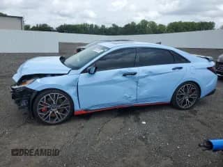 2023 Hyundai Elantra с VIN KMHLW4AK1PU015253, выставлен на аукционе Copart как лот 64327325 с пробегом 27 212 миль миль и Списание • Salvage title. История ставок и продаж доступна на DreamBid. Изображение 1.
