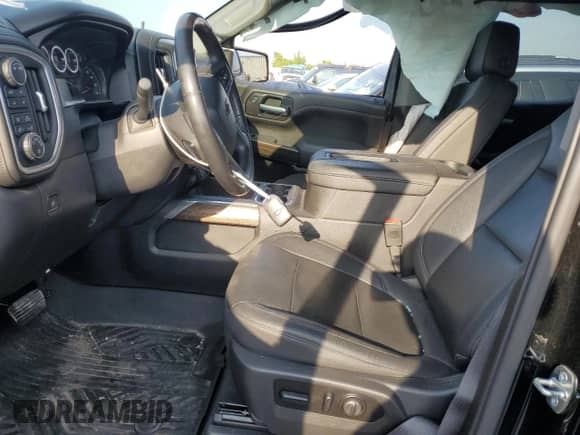 2021 Chevrolet Silverado 1500 LT Trail Boss with VIN 3GCPYFEL7MG218869, listed as a Copart auction lot 80204525 with 38,569 mi miles and Salvage title. Bid and sale history available at DreamBid. Image 7.