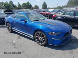 2018 Ford Mustang EcoBoost with VIN 1FA6P8TH6J5116478, listed as a IAAI auction lot 43214203 with 69,463 mi miles and . Bid and sale history available at DreamBid. Image 1.