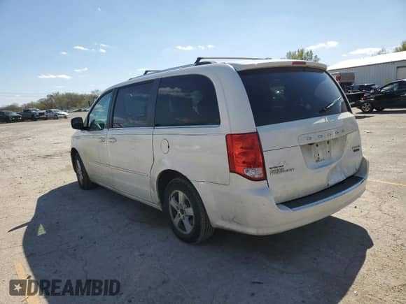 2011 Dodge Grand Caravan Crew with VIN 2D4RN5DG4BR620830, listed as a Copart auction lot 53114885 with 175,968 mi miles and Salvage title. Bid and sale history available at DreamBid. Image 2.