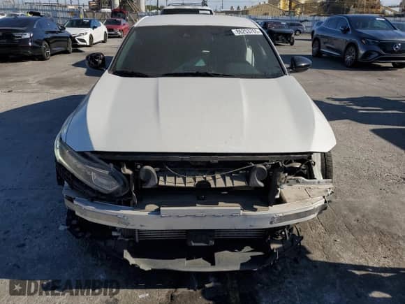 2018 Honda Accord Sport with VIN 1HGCV1F37JA050400, listed as a Copart auction lot 86253765 with 121,544 mi miles and Salvage title. Bid and sale history available at DreamBid. Image 5.