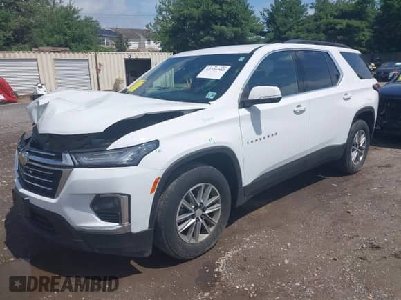 2023 Chevrolet Traverse LT with VIN 1GNEVHKW7PJ205205, listed as a IAAI auction lot 42746902 with 47,791 mi miles and . Bid and sale history available at DreamBid. Image 17.