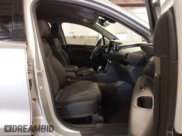 2019 Hyundai Santa Fe SEL with VIN 5NMS3CAD8KH001791, listed as a IAAI auction lot 43052246 with 98,066 mi miles and . Bid and sale history available at DreamBid. Image 5.