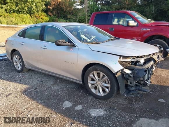 2020 Chevrolet Malibu LT with VIN 1G1ZD5ST0LF119337, listed as a IAAI auction lot 42921167 with 102,437 mi miles and . Bid and sale history available at DreamBid. Image 1.
