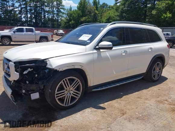 2021 Mercedes-Benz GLS 450 with VIN 4JGFF5KE8MA306695, listed as a IAAI auction lot 42793826 with 60,350 mi miles and . Bid and sale history available at DreamBid. Image 17.
