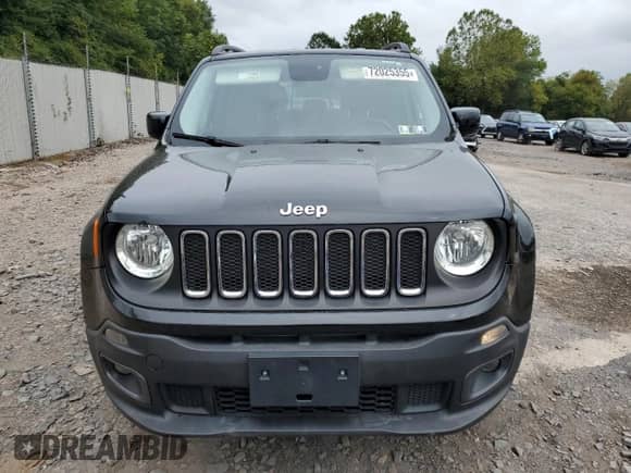 2017 Jeep Renegade Altitude with VIN ZACCJBBB8HPF89311, listed as a Copart auction lot 72025355 with 94,945 mi miles and Salvage title. Bid and sale history available at DreamBid. Image 5.