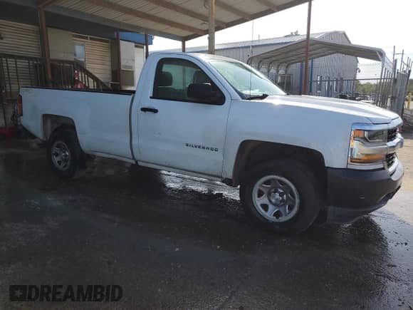 2018 Chevrolet Silverado 1500 Work Truck with VIN 1GCNKNEH8JZ309238, listed as a Copart auction lot 84474405 with Not provided miles and Clean title. Bid and sale history available at DreamBid. Image 4.