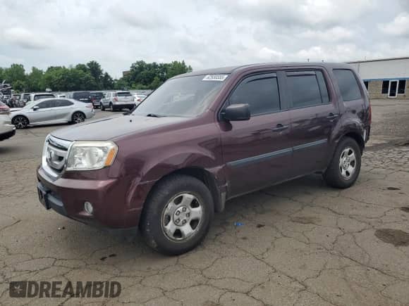 2010 Honda Pilot LX with VIN 5FNYF3H20AB001676, listed as a Copart auction lot 62938555 with 140,370 mi miles and Salvage title. Bid and sale history available at DreamBid. Image 1.