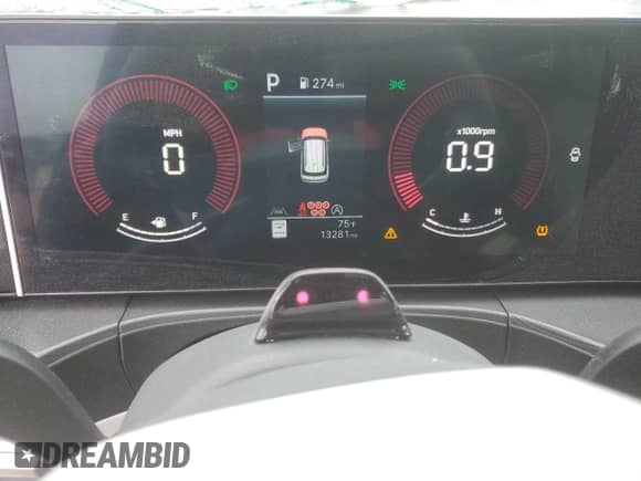 2024 Hyundai Santa Fe SEL с VIN 5NMP24GL6RH019276, выставлен на аукционе Copart как лот 44347735 с пробегом 13 281 миль миль и Списание • Salvage title. История ставок и продаж доступна на DreamBid. Изображение 9.