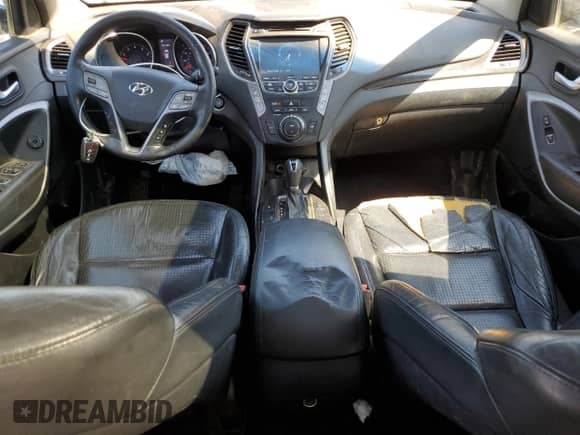 2013 Hyundai Santa Fe Limited with VIN KM8SR4HF6DU001386, listed as a Copart auction lot 53731345 with 162,028 mi miles and Salvage title. Bid and sale history available at DreamBid. Image 8.