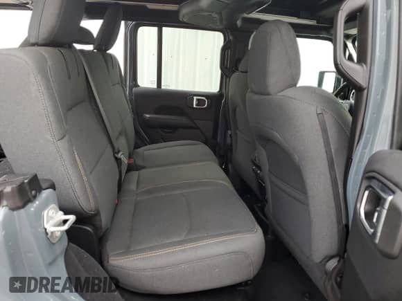 2025 Jeep Wrangler Sahara with VIN 1C4RJXP67SW600277, listed as a Copart auction lot 80646555 with 5,389 mi miles and Clean title. Bid and sale history available at DreamBid. Image 11.