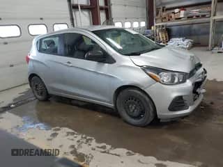 2018 Chevrolet Spark LS with VIN KL8CB6SA4JC458942, listed as a IAAI auction lot 41238821 with 122,515 mi miles and . Bid and sale history available at DreamBid. Image 1.