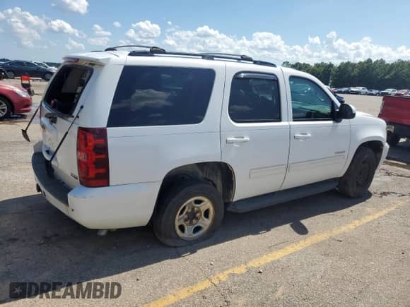 2012 Chevrolet Tahoe LS with VIN 1GNSCAE07CR239325, listed as a Copart auction lot 64195205 with Not provided miles and Salvage title. Bid and sale history available at DreamBid. Image 3.