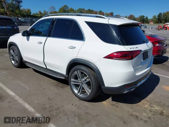2022 Mercedes-Benz GLE 350 with VIN 4JGFB4JEXNA631728, listed as a IAAI auction lot 43432587 with 50,668 mi miles and . Bid and sale history available at DreamBid. Image 3.