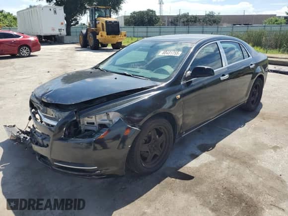 2008 Chevrolet Malibu 1LT with VIN 1G1ZH57B38F183304, listed as a Copart auction lot 80431755 with 296,990 mi miles and Salvage title. Bid and sale history available at DreamBid. Image 1.