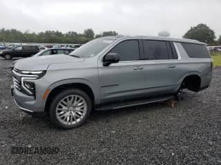 2025 Chevrolet Suburban LT с VIN 1GNS6CRD6SR260620, выставлен на аукционе Copart как лот 69419325 с пробегом 3 455 миль миль и Списание • Salvage title. История ставок и продаж доступна на DreamBid. Изображение 1.