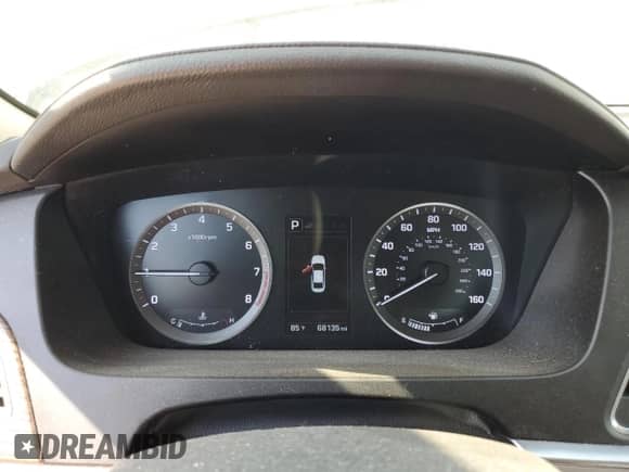 2017 Hyundai Sonata Sport with VIN 5NPE34AF4HH513368, listed as a Copart auction lot 80075275 with 68,135 mi miles and Salvage title. Bid and sale history available at DreamBid. Image 9.