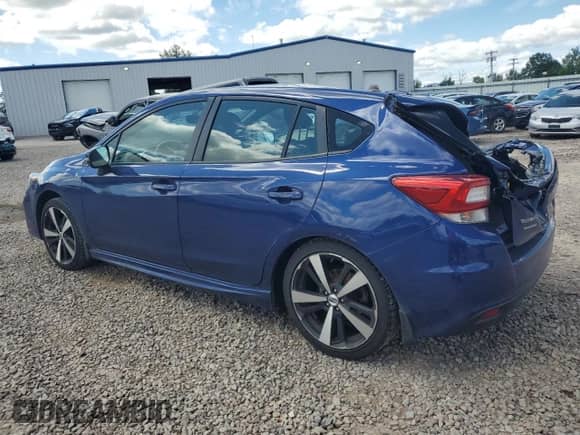 2018 Subaru Impreza Special Sports with VIN 4S3GTAK68J1744311, listed as a Copart auction lot 65440415 with 86,713 mi miles and Salvage title. Bid and sale history available at DreamBid. Image 2.