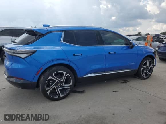 2025 Chevrolet Equinox EV LT с VIN 3GN7DLRP5SS170863, выставлен на аукционе Copart как лот 69853985 с пробегом 1 568 миль миль и Списание • Salvage title. История ставок и продаж доступна на DreamBid. Изображение 3.
