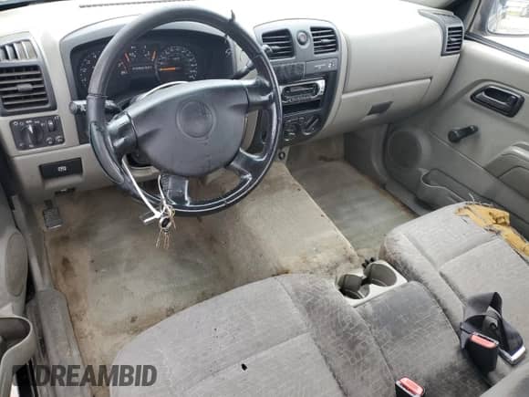 2005 Chevrolet Colorado Z85 with VIN 1GCCS148X58249234, listed as a Copart auction lot 80283075 with 222,734 mi miles and Salvage title. Bid and sale history available at DreamBid. Image 8.