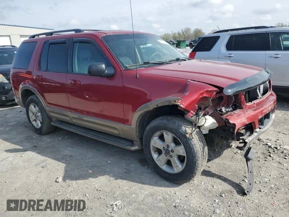 2003 Ford Explorer Eddie Bauer с VIN 1FMZU74E93ZA12427, выставлен на аукционе Copart как лот 51170225 с пробегом 279 730 миль миль и Списание • Salvage title. История ставок и продаж доступна на DreamBid. Изображение 4.