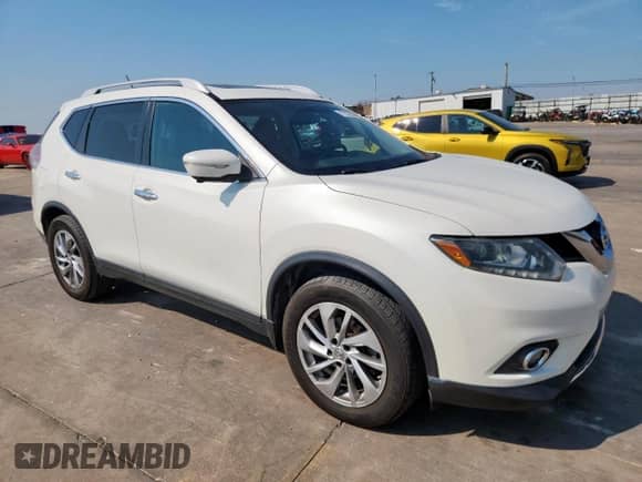 2015 Nissan Rogue SL с VIN 5N1AT2MV0FC755486, выставлен на аукционе Copart как лот 71327835 с пробегом 85 102 миль миль и Списание • Salvage title. История ставок и продаж доступна на DreamBid. Изображение 4.