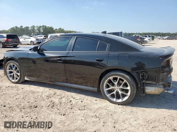 2021 Dodge Charger GT z VIN 2C3CDXHG8MH606065, wystawiony jako Copart lot #80370635 z przebiegiem 54 393 mil mil oraz Szkoda całkowita • Salvage title. Historia ofert i sprzedaży dostępna na DreamBid. Obrazek 2.