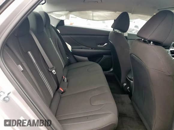 2025 Hyundai Elantra Blue z VIN KMHLM4DJXSU143511, wystawiony jako Copart lot #55098865 z przebiegiem 338 mil mil oraz Czysty tytuł • Clean title. Historia ofert i sprzedaży dostępna na DreamBid. Obrazek 10.