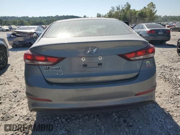 2018 Hyundai Elantra SE with VIN KMHD74LF9JU452958, listed as a Copart auction lot 70473895 with 120,504 mi miles and Salvage title. Bid and sale history available at DreamBid. Image 6.