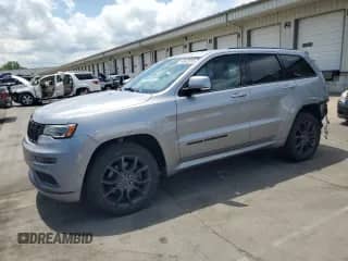 2020 Jeep Grand Cherokee High Altitude z VIN 1C4RJFCTXLC133672, wystawiony jako Copart lot #64632975 z przebiegiem 140 799 mil mil oraz Szkoda całkowita • Salvage title. Historia ofert i sprzedaży dostępna na DreamBid. Obrazek 1.