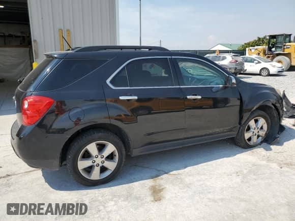 2015 Chevrolet Equinox LT with VIN 2GNALCEK6F6219866, listed as a Copart auction lot 71698155 with 151,032 mi miles and Salvage title. Bid and sale history available at DreamBid. Image 3.