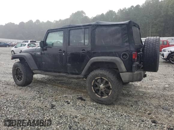 2008 Jeep Wrangler Unlimited X с VIN 1J4GA39108L508157, выставлен на аукционе Copart как лот 82234055 с пробегом Не указан миль и Списание • Salvage title. История ставок и продаж доступна на DreamBid. Изображение 2.