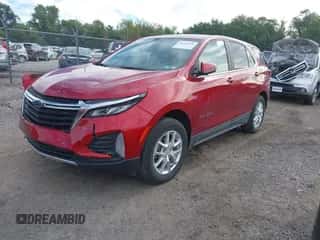 2022 Chevrolet Equinox LT с VIN 3GNAXUEV6NL158971, выставлен на аукционе IAAI как лот 43297351 с пробегом 33 446 миль миль и . История ставок и продаж доступна на DreamBid. Изображение 2.