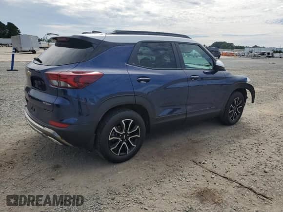 2022 Chevrolet TrailBlazer ACTIV с VIN KL79MVSL8NB108598, выставлен на аукционе Copart как лот 67449875 с пробегом 36 586 миль миль и Списание • Salvage title. История ставок и продаж доступна на DreamBid. Изображение 3.