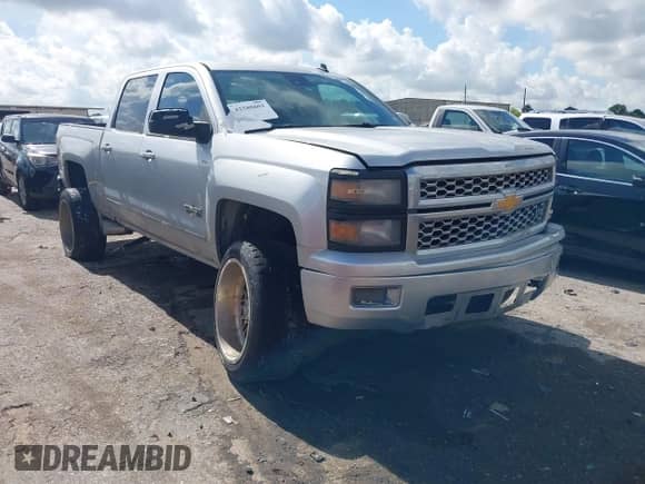 2014 Chevrolet Silverado 1500 LTZ with VIN 3GCUKSEC3EG395885, listed as a IAAI auction lot 42588601 with 168,638 mi miles and . Bid and sale history available at DreamBid. Image 1.