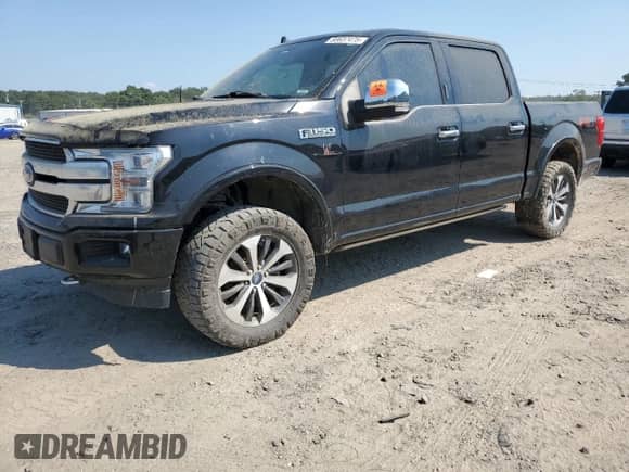 2018 Ford F-150 XL с VIN 1FTEW1E5XJFD66934, выставлен на аукционе Copart как лот 80637475 с пробегом Не указан миль и Списание • Salvage title. История ставок и продаж доступна на DreamBid. Изображение 1.