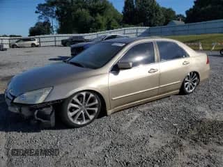 2006 Honda Accord EX-L с VIN 1HGCM56866A088911, выставлен на аукционе Copart как лот 82207275 с пробегом 212 174 миль миль и Списание • Salvage title. История ставок и продаж доступна на DreamBid. Изображение 1.