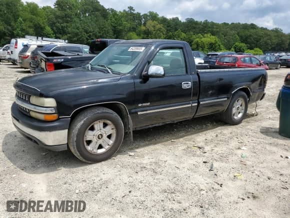 1999 Chevrolet Silverado 1500 z VIN 1GCEC14T6XE128358, wystawiony jako Copart lot #64289655 z przebiegiem Nie podano mil oraz Szkoda całkowita • Salvage title. Historia ofert i sprzedaży dostępna na DreamBid. Obrazek 1.