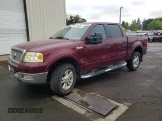 2004 Ford F-150 XLT with VIN 1FTPW14504KC43732, listed as a Copart auction lot 80409555 with 226,271 mi miles and Salvage title. Bid and sale history available at DreamBid. Image 1.