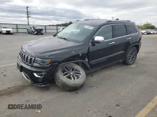 2017 Jeep Grand Cherokee Limited с VIN 1C4RJFBG9HC914162, выставлен на аукционе Copart как лот 84759095 с пробегом 85 456 миль миль и Списание • Salvage title. История ставок и продаж доступна на DreamBid. Изображение 1.