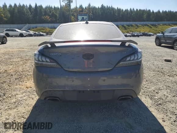 2015 Hyundai Genesis Coupe R-Spec with VIN KMHHU6KJ5FU122785, listed as a Copart auction lot 77006244 with Not provided miles and Salvage title. Bid and sale history available at DreamBid. Image 6.