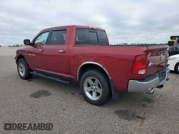 2011 Ram 1500 Laramie with VIN 1D7RV1CT3BS576179, listed as a Copart auction lot 80873205 with 260,516 mi miles and Salvage title. Bid and sale history available at DreamBid. Image 2.