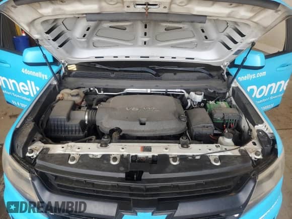 2019 Chevrolet Colorado 4WD Work Truck z VIN 1GCGTBEN6K1200724, wystawiony jako Copart lot #59215455 z przebiegiem 97 253 mil mil oraz Czysty tytuł • Clean title. Historia ofert i sprzedaży dostępna na DreamBid. Obrazek 11.