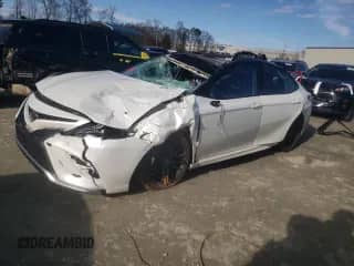 2023 Toyota Camry XSE with VIN 4T1K61AK5PU150228, listed as a Copart auction lot 85562384 with 35,491 mi miles and Salvage title. Bid and sale history available at DreamBid. Image 1.